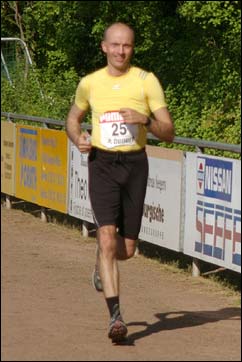 Reinhard Conen beim Golddorf-Lauf 2007