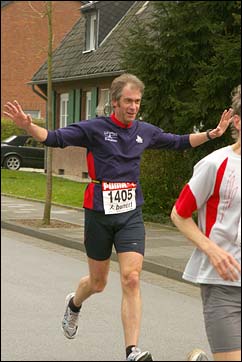 Uli Baumann beim Golddorf-Lauf 2008