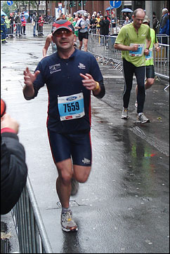 Thomas Rauers beim Köln-Marathon 2008