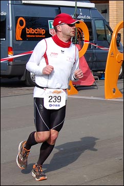 Thomas Rauers bei den DM im 50km-Lauf Marburg 2011