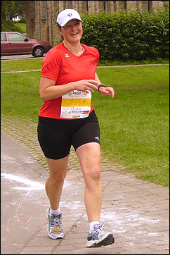 Petra Kox beim 20km-Lauf Bochum 2011